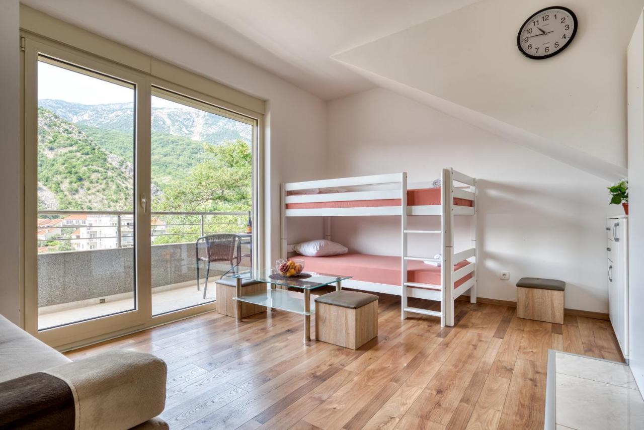 Apartmani Cukic Rafailovici บุดวา ภายนอก รูปภาพ