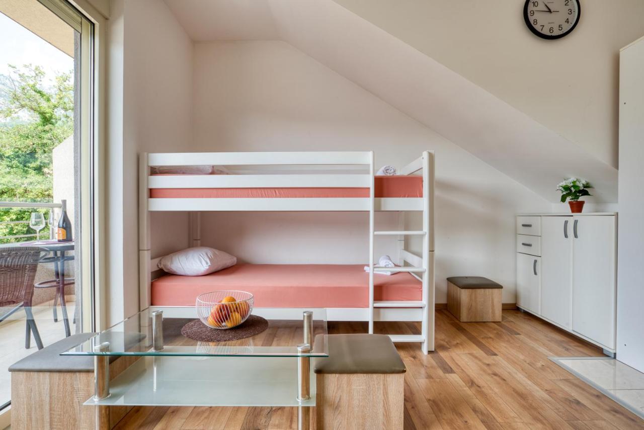 Apartmani Cukic Rafailovici บุดวา ภายนอก รูปภาพ